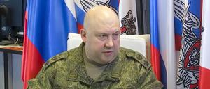 Der Chef der russischen Luftstreitkräfte und Vize-Generalstabschef, Sergej Surowikin (Archivbild)