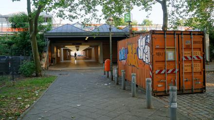 Bahnhof Berlin-Jungfernheide, Nordeingang.