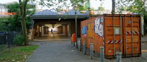 Bahnhof Berlin-Jungfernheide, Nordeingang.