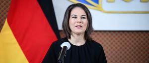 Annalena Baerbock (Bündnis 90/Die Grünen), Außenministerin.