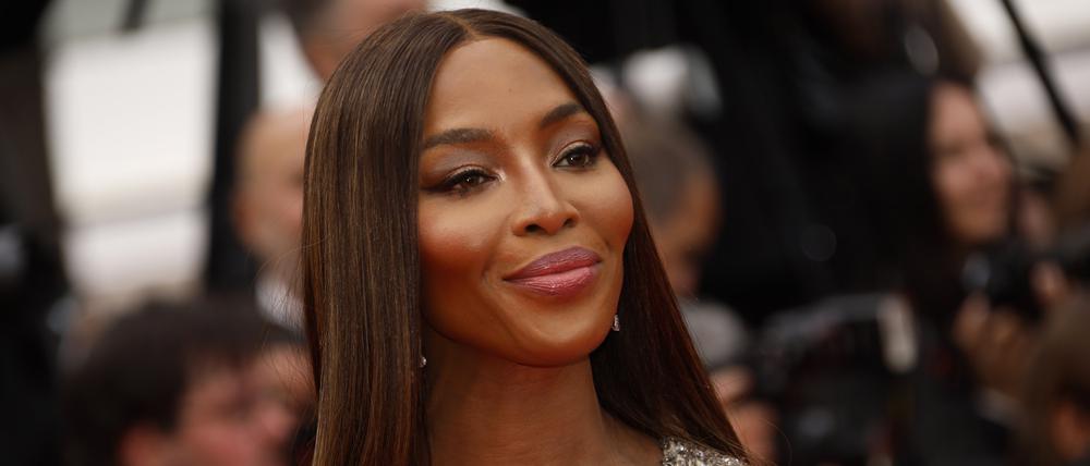 Naomi Campbell, Model und Schauspielerin aus Großbritannien, kommt zur Eröffnungsfeier bei den Filmfestspielen in Cannes.