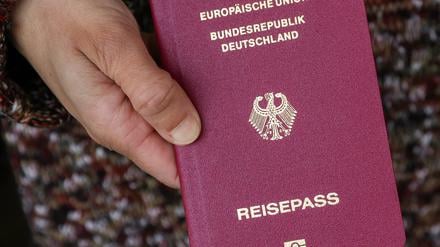 Der deutsche Pass – für Ausländer erst nach mehreren Jahren erhältlich.