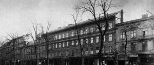 Unter den Linden 17 am Ende des 19. Jahrhunderts.