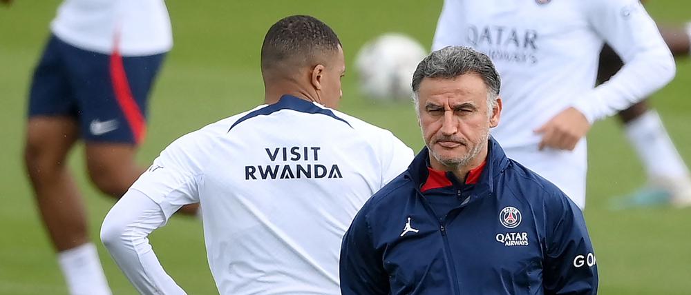 Christophe Galtier wurde wegen Vorwürfen der Diskriminierung in Gewahrsam genommen.