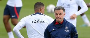 Christophe Galtier wurde wegen Vorwürfen der Diskriminierung in Gewahrsam genommen.