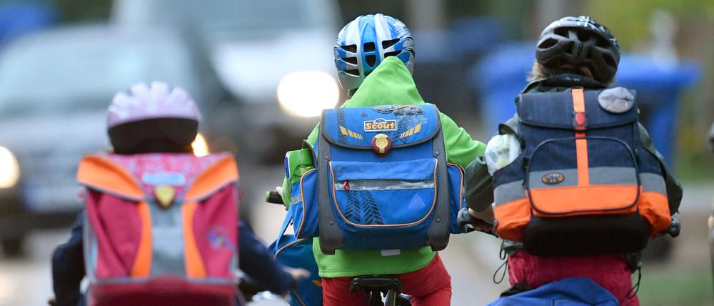 Mit dem Fahrrad zur Schule: Dafür setzen sich auch die Anna-Essinger-Gemeinschaftsschule und die Schweizerhof-Grundschule ein.