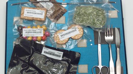 Mahlzeit für Astronauten bei der Nasa.