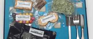Mahlzeit für Astronauten bei der Nasa.