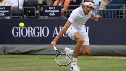 Auf Rasen gebaut? Alexander Zverev hat in Wimbledon viel vor.