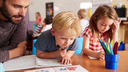 Ohne vorschulische sprachliche Förderung wird der Schuleinstieg erheblich erschwert. 