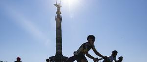Wie der Berlin-Marathon führt auch das Radrennen Velocity an vielen Sehenswürdigkeiten vorbei. 