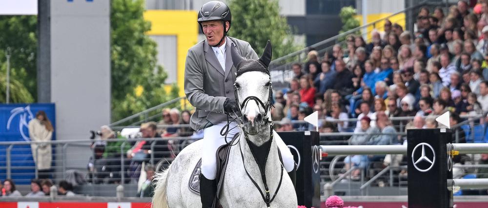 Die deutsche Reitlegende Ludger Beerbaum hört auf.