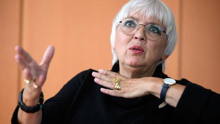 Claudia Roth (Bündnis 90/Die Grünen), Staatsministerin für Kultur und Medien.