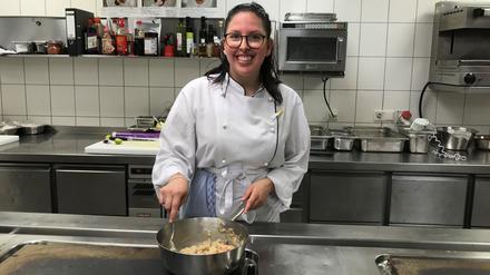 Arissa Luna Galindo lernt Köchin im dritten Ausbildungsjahr.