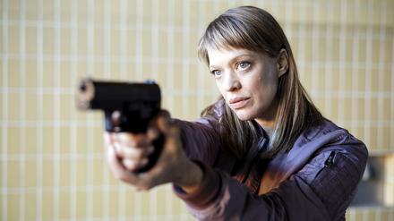 Hat sich ausgeschossen: Heike Makatsch als Hauptkommissarin Ellen Berlinger