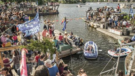 Rummel auf der Bucht im Jahre 2022.