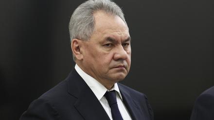 Der russische Verteidigungsminister Sergej Schoigu.