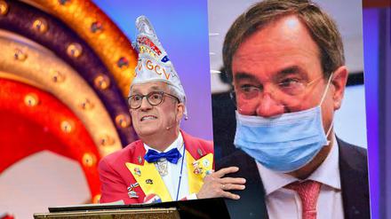 Erhard Grom führt „Protokoll“ in der Mainzer Fastnacht.