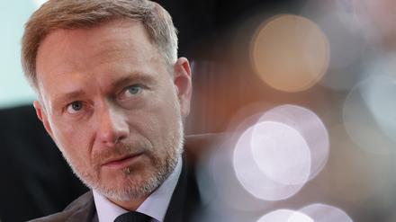 Bundesfinanzminister Christian Lindner. 