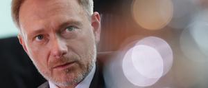 Bundesfinanzminister Christian Lindner. 
