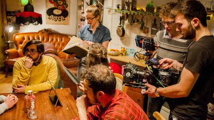 Lernen beim Machen. Am Set der Filmarche-Serienproduktion „Newbie“.