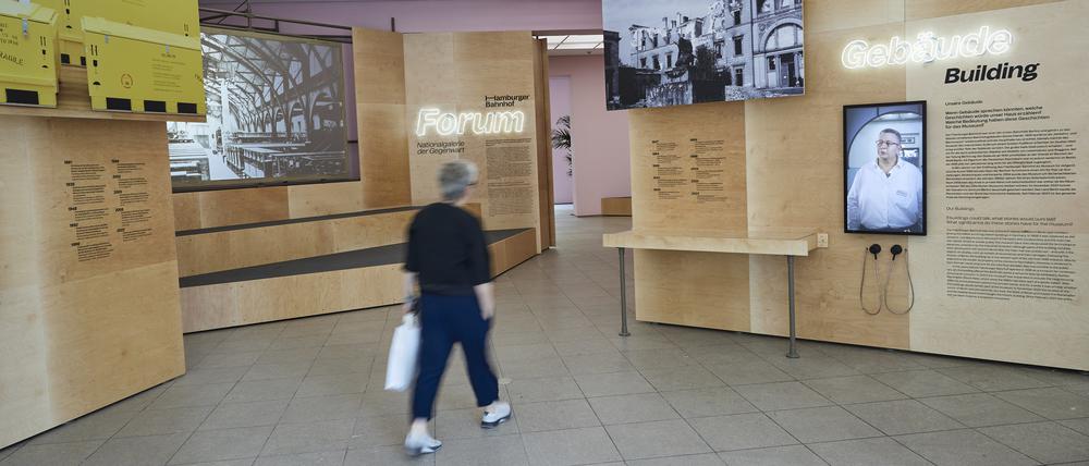 Frisch saniert als Nationalgalerie der Gegenwart: der Hamburger Bahnhof.