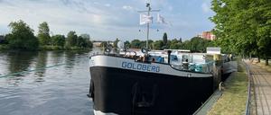 jüdisches Theaterschiff MS Goldberg in Berlin-Spandau - Foto: André Görke