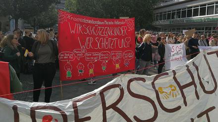 Sozialarbeitende fordern „Taten statt leere Worte“