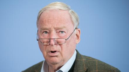 Alexander Gauland, Sprecher der Partei Alternative für Deutschland (AfD).