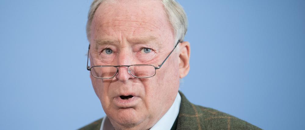 Alexander Gauland, Sprecher der Partei Alternative für Deutschland (AfD).