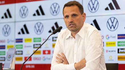 Joti Chatzialexiou, Sportlicher Leiter Nationalmannschaften, möchte mit dem DFB-Team um den Titel mitspielen.