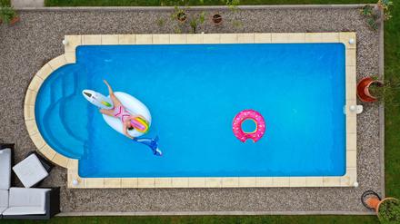 Privatpools, Pool, Garten