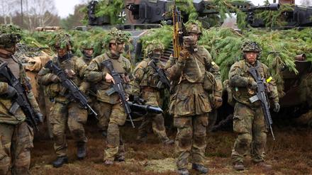 Üben für den Verteidigungsfall – die Bundeswehr.