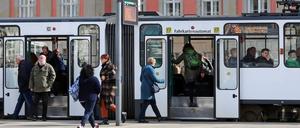 Straßenbahn am Landtag, Tram, Haltestelle