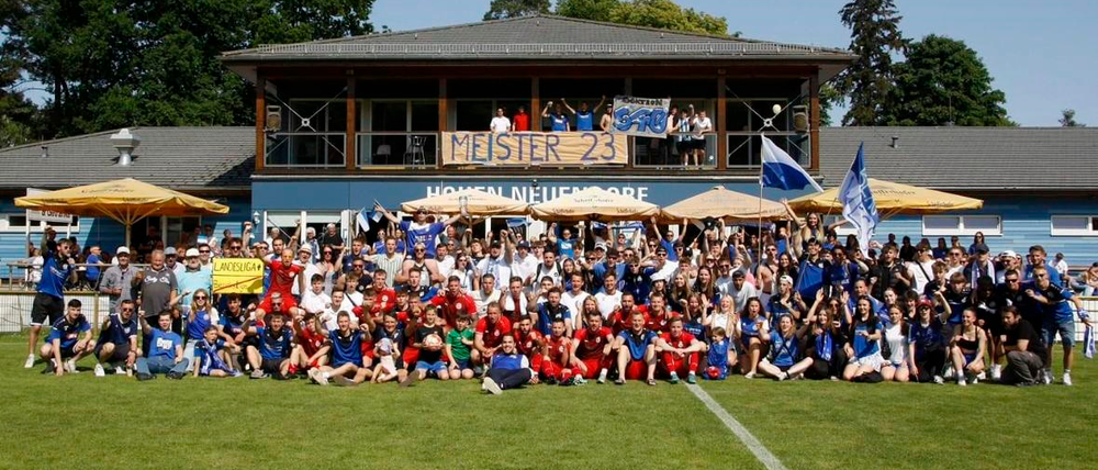 Nach einigen Startschwierigkeiten schaffte Hohen Neuendorf souverän den Aufstieg in die Fußball-Landesliga. 