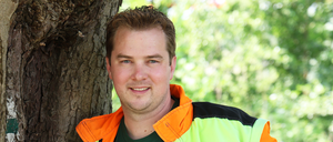 Timo Bittner, Inhaber der Baumpflegeschule Bittner