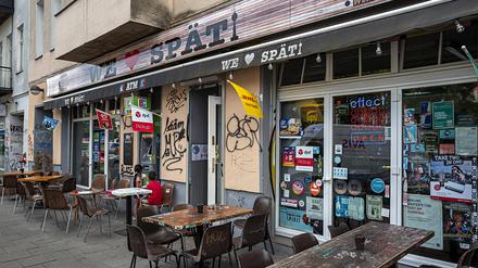 Ein Späti in der Danziger Straße in Prenzlauer Berg.