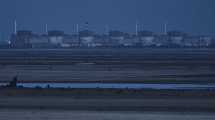 Atomkraftwerk Saporischschja in der ukrainischen Stadt Enerhodar