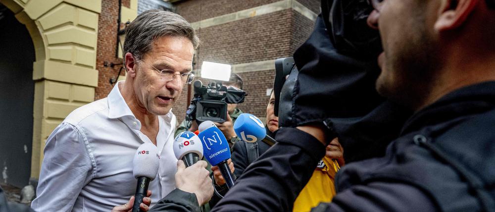 Niederländischer Premierminister Mark Rutte.