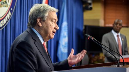Antonio Guterres.