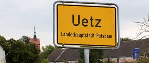 Wahl 2021. Uetz. Wahlergebnisse. Stimmenverteilung in Potsdam.