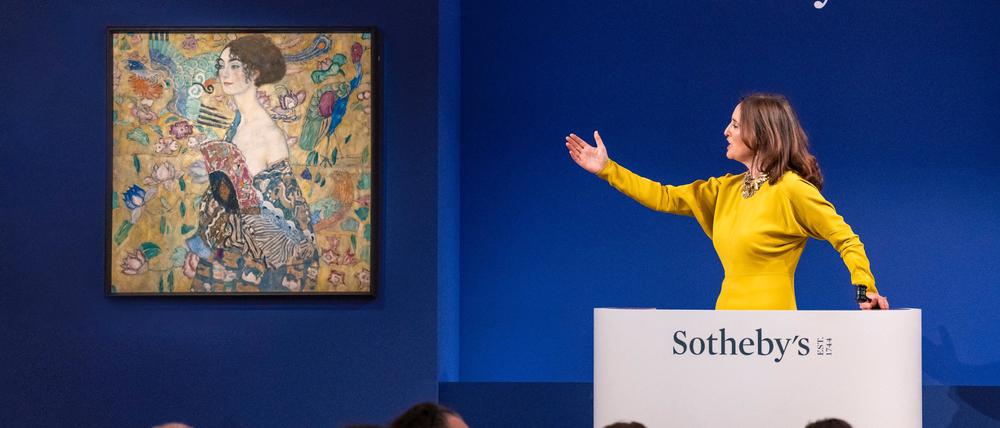 Auktion bei Sotheby’s: Das teuerste Bild von Klimt, das jemals verkauft wurde.