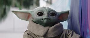 Grogu alias „Baby Yoda“ in der dritten Staffel von „Star Was: The Mandalorian“