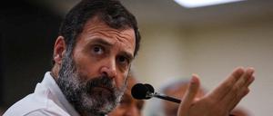 Indiens Oppositionsführer Rahul Gandhi.
