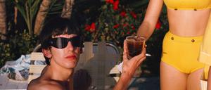 George Harrison in Miami Beach im February 1964, aufgenommen von Paul McCartney. 