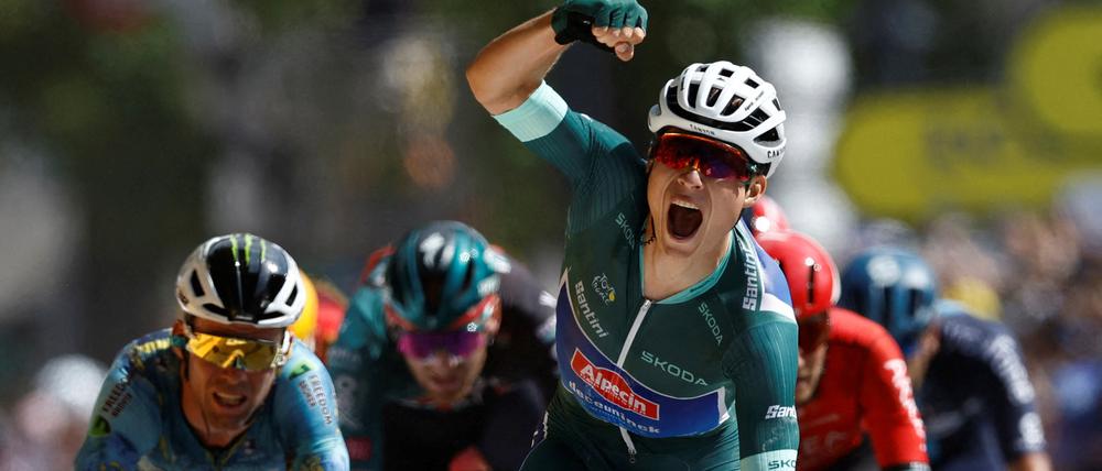 Jasper Philipsen gewann zum dritten Mal eine Etappe bei dieser Saison.