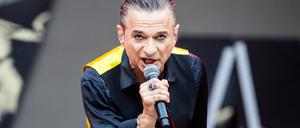 Dave Gahan zeigte eine energiegeladene Performance.