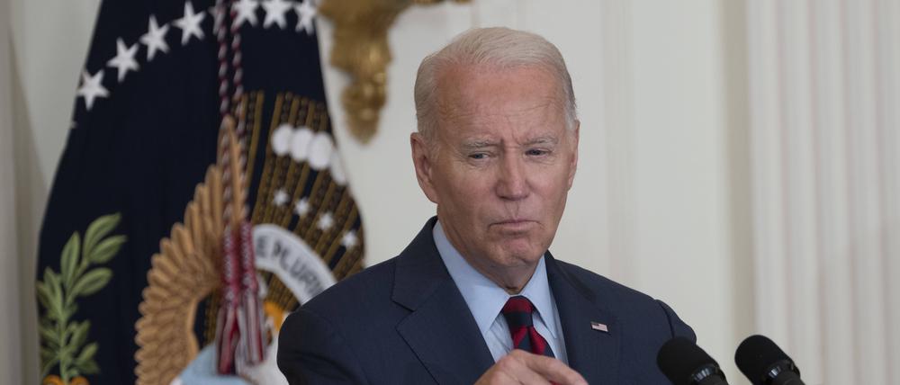 US-Präsident Joe Biden in Washington.