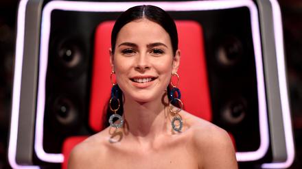 Lena Meyer-Landrut, Sängerin, am Rande der Sendung «The Voice Kids» - 8. Staffel. 