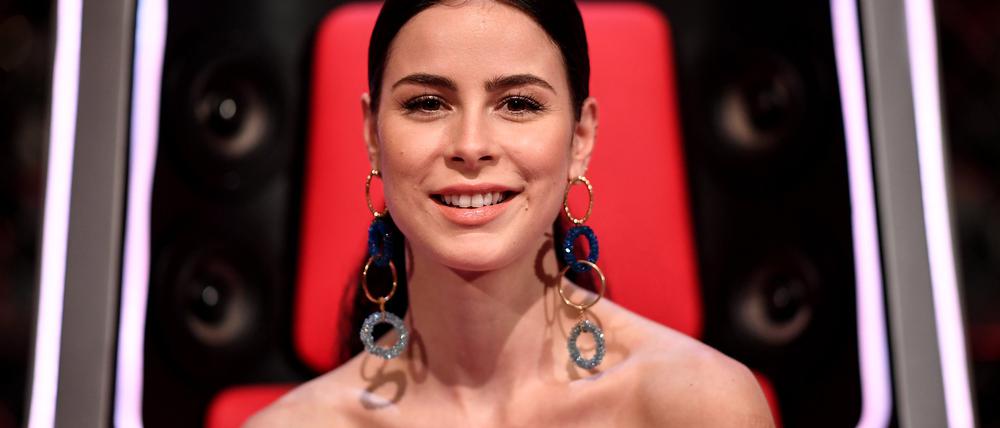 Lena Meyer-Landrut, Sängerin, am Rande der Sendung «The Voice Kids» - 8. Staffel. 